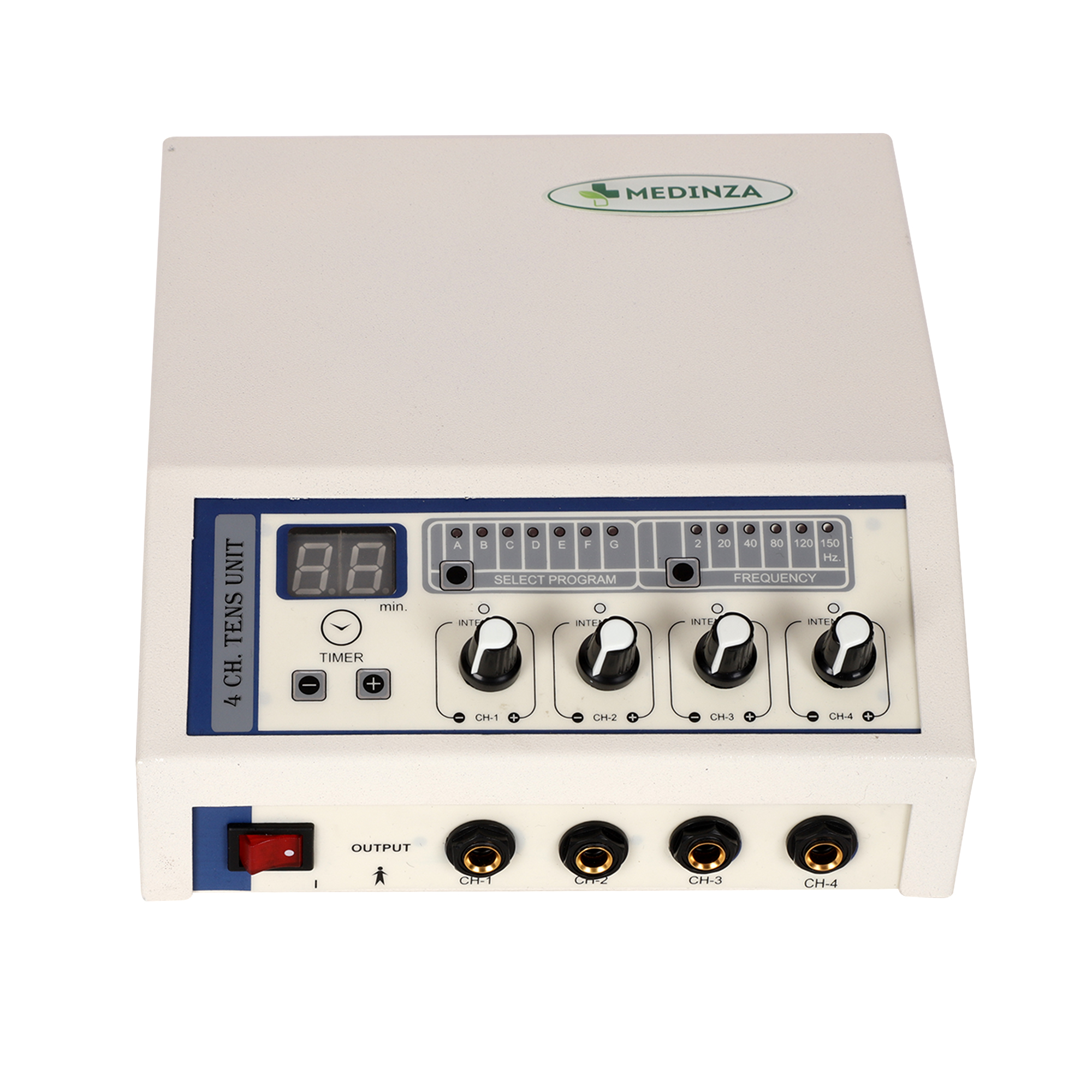 Medinza 4 Channel Tens Machine, 1.5 Kg